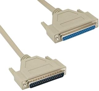 kentek 10 英尺 ft db37 串行扩展电缆连接器 28 awg 模塑 rs-449 37